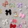 HappyHome Nail Parts, Ribbon, 3D Nail Parts, Large Set, 3D