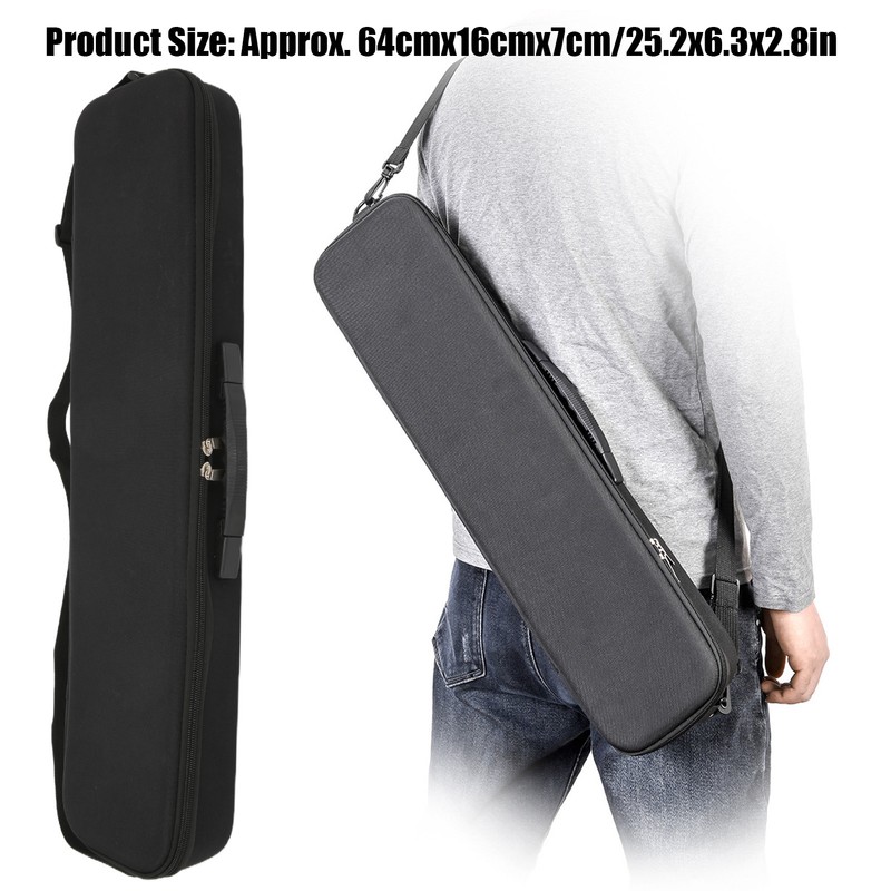 Fishing Tackle Bag with Long Straps Shock Resistant Comfortable Portable