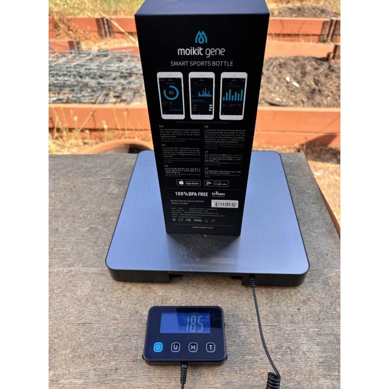 Moikit Gene Smart Sports Bottle 700ml 24oz SmartStraw Hydration Tracker