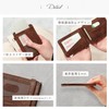 BLUE SINCERE PC1 Men's Leather Commuter Passcase, 4 Card Storage,