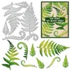 BENECREAT Fern Leaves Die Cuts for Card Making, Leaves Cutting