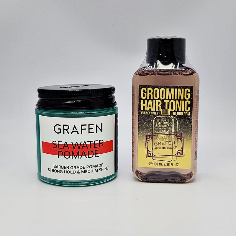 Graphene Seawater Pomade Wax 100g / 그라펜 해수 포마드 왁스