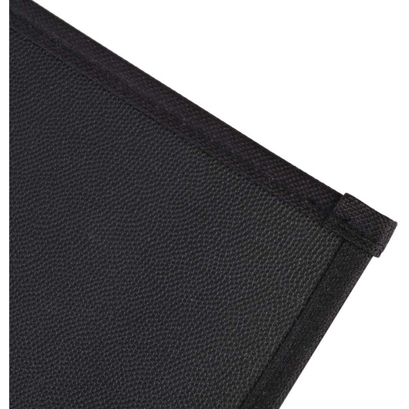 Falaku Bedside Caddy,Bedside Organizer Caddy Under Mattress,Holds Magazines,Books (4 Pockets-Black)