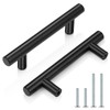 Probrico 30 Pack| 5 Inch Black Cabinet Handles with 3