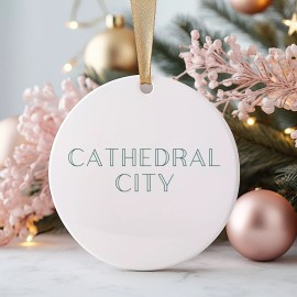 Unbranded Cathedral City Christmas Ornament Christmas Gift Cathedral City Gift Cathedral