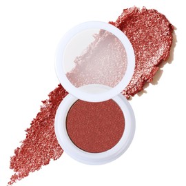 Greyghost Shimmer Cream Eyeshadow, Highly Pigmented Baked Eye Shadow, Mashed Potato Pearlescent Monochrome Glitter Eyeshadow, Gift For Women And Girls (#06)