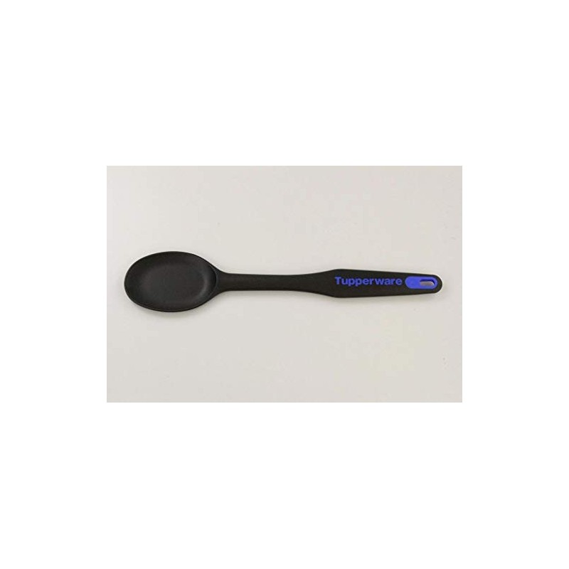 Tupperware 8019 Cooking Spoon Ready to Handle Mixing Spoon Black