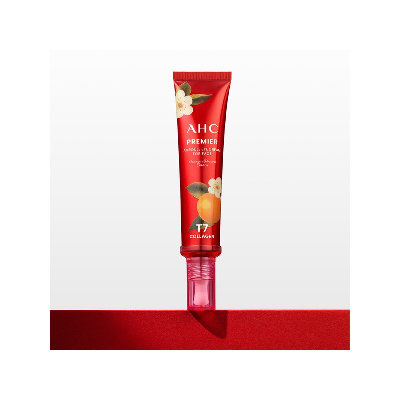 AHC 프리미어 앰플 아이크림 포 페이스 오렌지블라썸 에디션 40ml 4개