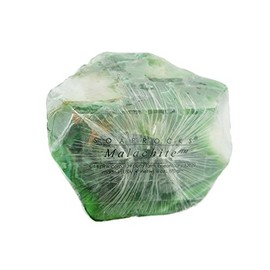 SoapRocks TS Pink Malachite Soap That Looks Like a Rock ~ 6 oz. Gem Rocks Birthstone Jabón Gemstone