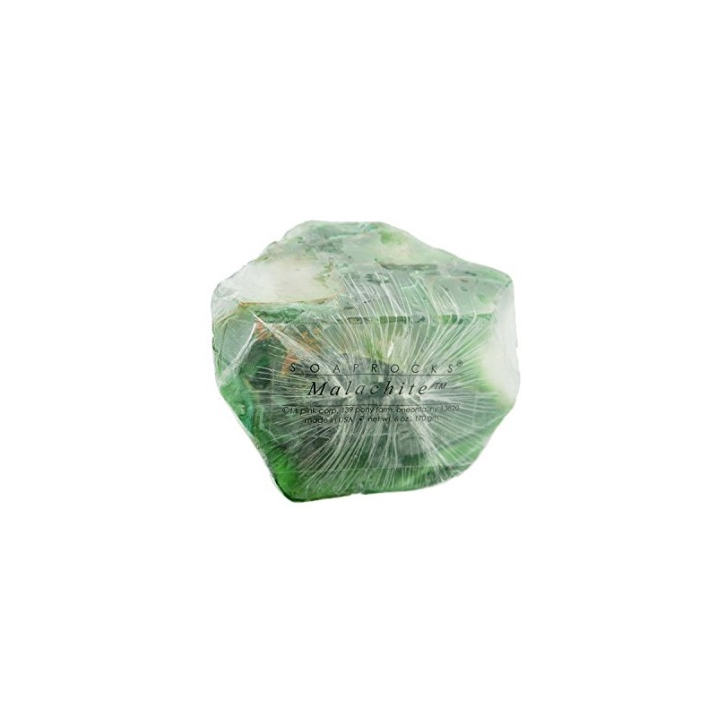 SoapRocks TS Pink Malachite Soap That Looks Like a Rock