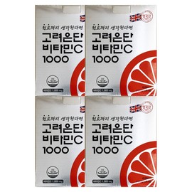 Goryeo Eundan Korea Eundan Vitamin C 1000 1080mg x 120 tablets 4 / JJ Mall / 고려은단 비타민C 1000 1080mg x 120정 4개 / JJ몰