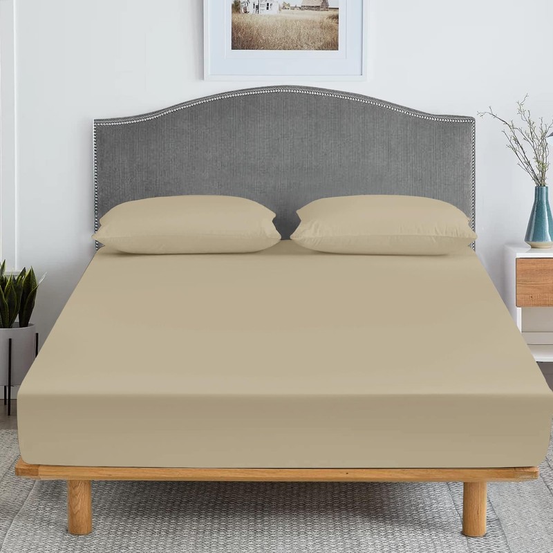 Imperial Rooms Brushed Microfibre Fitted Sheet 25 CM Easy Care