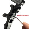 soonbuy 360°Rotation Thumb Bow Release, Aluminum Alloy 3 Finger Thumb