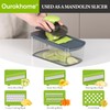 Ourokhome Vegetable Chopper Onion Chopper with Container, Multifunctional Food Chopper