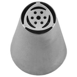 Russian Nozzle Piping Tip Stainless Steel by Chef Collection (1, O2)