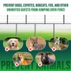 20 Pack 1-3/8'' Chain Link Fence Extension, 17'' Fence Extension