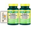 Spring Valley Probiotic Multi-Enzyme Digestive Formula Tablets Pack of 2,