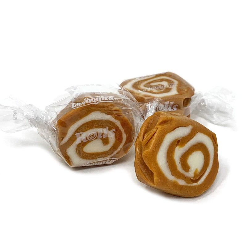 SweetGourmet Coconut Caramel Swirl Rolls | 2 Pounds