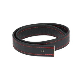 AKF Retaining Strap for Bench Black with Decorative Seam in Red – Hand Sign
