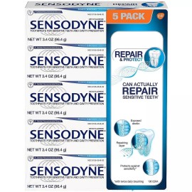 Sensodyne 980066854 Repair and Protect 3.4 oz Shape Pack of 5