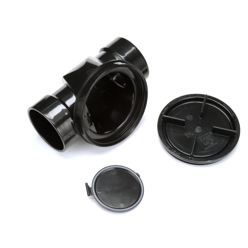 Oatey 4 in. ABS Backwater Valve, Black