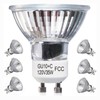 Elenhome GU10+C 120V 35W Halogen Light Bulbs, 6 Pack Dimmable