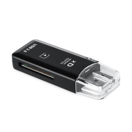 E-tech eTECH USB2.0 - Lector de Tarjetas de Memoria xD de Alta Velocidad, Compatible con Olympus y Fuji XD (1 GB, 2 GB)