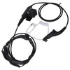 7.1mm Throat Mic Earpiece Retractable Walkie Talkie Headset with U94