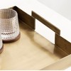 Kate and Laurel Myo Transitional Metal Rectangle Tray; 17 x