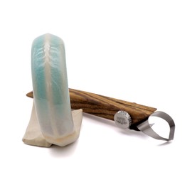 The Original DiamondCore Tools Handheld Extruder, Pottery Handle Making Tool, Clay Sculpting Tools, Slab Extruder Pottery Tool (R5 Middle Ridge)