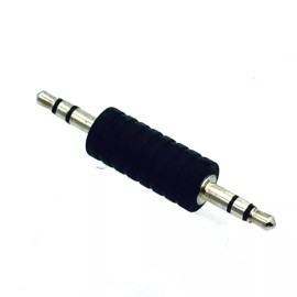 American Recorder 3.5mm TRS (male) to 3.5mm TRS (male) Adapter - Insulated Barrel