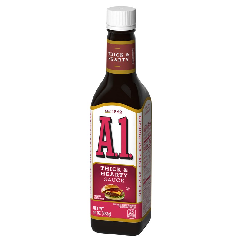 A1 Thick & Hearty Steak Sauce 10 oz (Pack of
