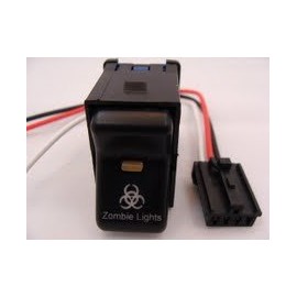 Fits The Jeep® 1997-2006 TJ/LJ Rocker Switch- Zombie Lights Logo