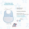 Filet Aida AMS1045B Bib with Linen Insert