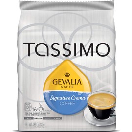 GEVALIA SIGNATURE CREMA COFFEE T DISC 128 COUNT