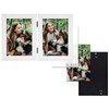Frametory, 5x7 Double Picture Frame Hinged 2 Photos Frame Collage,