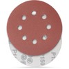 YoiYee 150 Grit Sanding Discs Pads, 8 Holes, 125mm/5-inch Hook