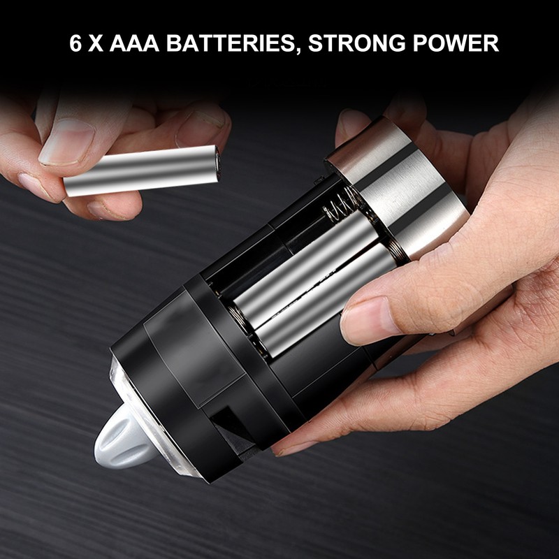 Salt and Pepper Grinder Electric Stainless Steel Gravity Sensor Adjustable