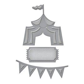 Spellbinders S2-216 Die D-Lites Amused 1 Etched/Wafer Thin Dies