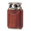Rosewood Wooden Case Antique Type Soft Flame Rocker Arm Petrol