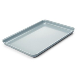 Ceramic Baking Sheet, Cookie Sheets for Baking, Naturally Non-Toxic Ceramic Coating, 2.2mm Thick oven trays for cooking, PTFE & PFOA Free, 15x10"