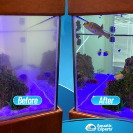 Aquatic Experts 7 Inch Filter Sock - 100 Micron Felt Filter Sock, Filter Socks for Saltwater Aquarium, Fish Tank Sump Filter Sock, Freshwater Aquarium Socks, Reef Filter Sock, (7"x12", 4 Pack)