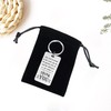 Jzxwan Coworker Appreciation Christmas Keychain Gifts for Women, Thank You