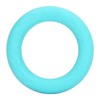 5pcs Baby Soft Silicone Teething Ring Toy Infant Safe Elastic