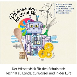 Kosmos KOSMOS 602291 Mein erster Experimentierkasten Technik - ganz einfach, Spielerische Experimente für kleine Forscher, Experimentierkasten für Kinder ab 5-8 Jahre