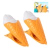 GWAWG 2 PCS Ice Cream Shaped Durable Quilt Towel Clip