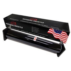 United Centurion Window Tint 42% VLT 24"Inx100'Ft 2Ply Nano Carbon - PET Laminated Adhesive Film - Privacy Window Tint for Cars, Home, Blocks UV/IR Rays, Reduce Heat & Glare - Lifetime Color Stability