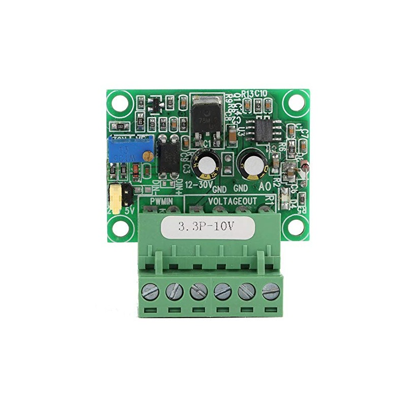 Garosa PWM-to-voltage module 0-100% PWM Signal to 0-10V Voltage Converter