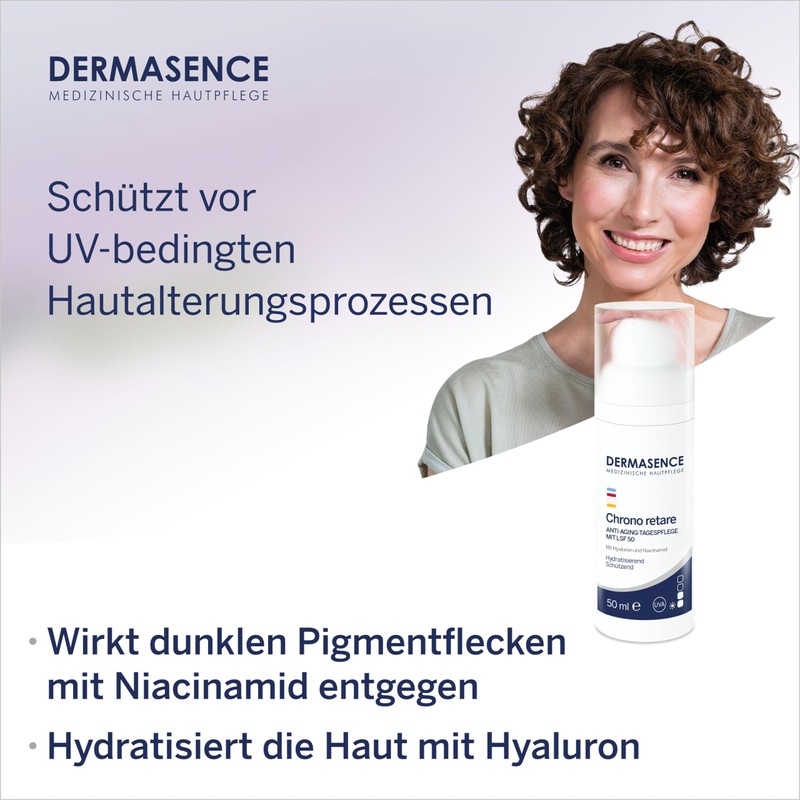 DERMASENCE Chrono Retare Anti-Ageing Day Cream SPF 50, 50 ml