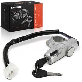 A-Premium - Cilindro de bloqueo de encendido para Nissan Tsuru 1993-2017 Tsubame 1993-2004, con 2 llaves